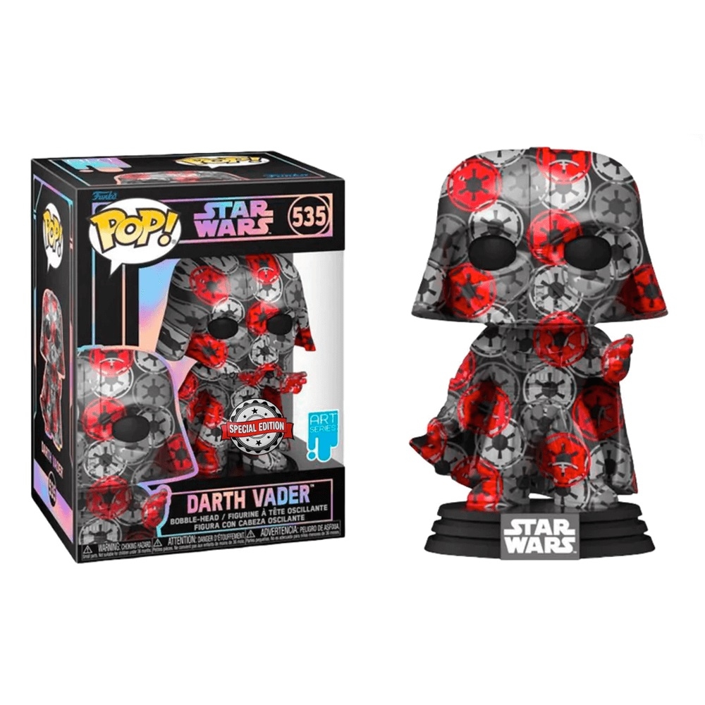 Star Wars Darth Vader Pop! Vinyl Figure 535 Exclusive Art Series w