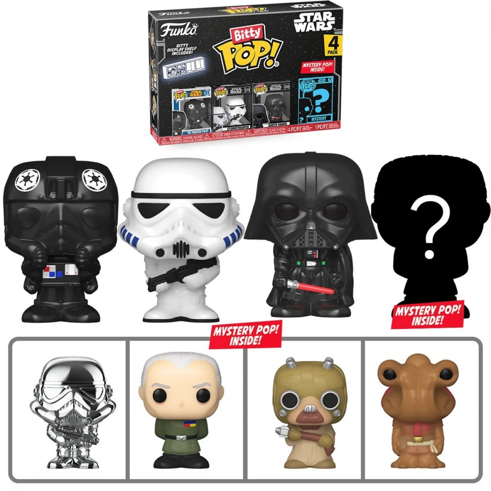 Star Wars Darth Vader Funko Bitty Pop! Mini-Figure 4-Pack | Poki-heaven AS