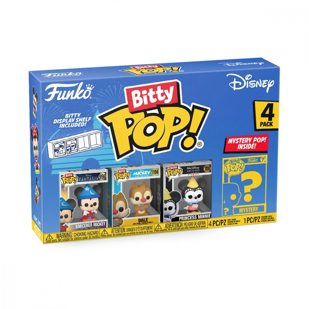 Disney Classics Bitty Pop! Mini-Figure 4-Pack – The Three Boomsticks