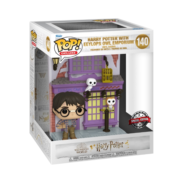 Rubeus Hagrid with the Leaky Cauldron Diagon Alley Wizarding World Funko Pop  Town 141 Special Edition Exclusive