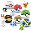 Mega Construx Pokemon Evergreen Poke Ball Grookey thumbnail