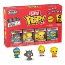 The Simpsons Bitty POP! Vinyl Figure 4-Pack Series 4 2 cm thumbnail