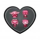 Funko! POP 4PK Excl Star Wars Valentines Day Pocket Pop thumbnail