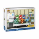 Pokemon Bulbasaur Charmander Squirtle Deluxe Funko Pop! Moment with Case 01 thumbnail