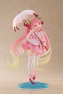 Hatsune Miku AMP PVC Statue Newley Written Sakura Miku Sakura Dress Ver. 21 cm thumbnail