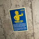 Fallout Procedures Metallskilt thumbnail