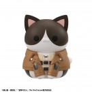 Attack on Titan Mega Cat Project Mini Figures - Attack on Tinyan Gathering Scout Regiment danyan! 3 cm Blind Box  thumbnail
