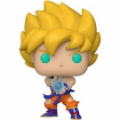 Dragon Ball Z Super Saiyan Goku with Kamehameha Wave Funko Pop! Vinyl Figure 948 thumbnail