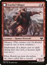 Innistrad Crimson Vow 157/277 Fearful Villager DFC - Foiled thumbnail