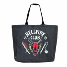 Stranger Things Tote Bag Hellfire Club XL  thumbnail