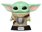 Star Wars The Mandalorian and Grogu Grogu Funko Pop! Vinyl Bobblehead Figur 9 cm 819 thumbnail