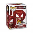 Spiderman 2 POP! Games Scream Vinyl Figure 1026 thumbnail