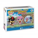 Funko! POP 2PK Excl Sonic Shadow & Amy Rose Flocked Vinyl Figures thumbnail