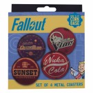 Fallout Coaster 4-Pack Metal Drinks thumbnail