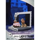 Disney 100 Lady and Tramp D-StageStatue thumbnail