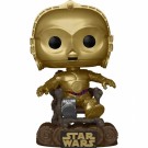 Star Wars: RotJ 40th Anni. C-3P0 in Chair Pop! Vinyl Figure 609 thumbnail