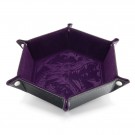 CritStones Folding Dice Tray Dragon Skin Edition Purple thumbnail