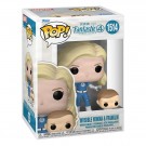 The Fantastic Four: First Steps POP! and Buddy Marvel Invisible Woman and Franklin Vinyl Figure 1514 thumbnail