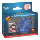 DC Comics Bitty POP! Towns Vinyl Figure Superman and the Fortress of Solitude thumbnail