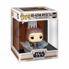 Star Wars The Mandalorian Bo-Katan on the Throne Deluxe Pop! Vinyl 669 thumbnail