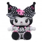 Sanrio Pink Black Party Series Plush Figure Kuromi XL 35 cm thumbnail