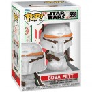 Star Wars Holiday Boba Fett Snowman Pop! Vinyl Figure 558 thumbnail