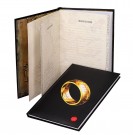 Lord of the rings The one ring stor notatbok med lys 19x29cm thumbnail