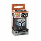 Star Wars: The Mandalorian Bo-Katan Kryze with Pistols Funko Pocket Pop! Key Chain thumbnail