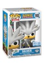 Sonic The Hedgehog POP! Games Vinyl Figure Silver The Hedgehog (Glitter) 9 cm 1103 thumbnail