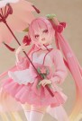 Hatsune Miku AMP PVC Statue Newley Written Sakura Miku Sakura Dress Ver. 21 cm thumbnail