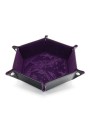 CritStones Folding Dice Tray Dragon Skin Edition Purple thumbnail