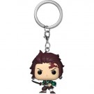 Demon Slayer: Kimetsu no Yaiba Tanjiro Kamado Pocket Pop! Key Chain thumbnail