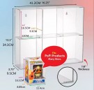 Evoretro Acrylic hylle utstilling for 6 Funko Pops  thumbnail