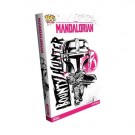 Star Wars: The Mandalorian Adult Grey Boxed Pop! T-skjorte thumbnail