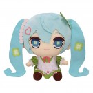 Hatsune Miku Kyurumaru Big Plush Figure Clover 26 cm thumbnail