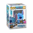 Lilo & Stitch Stitch with Ukelele Flocked Funko Pop! Vinyl Figure 1044 and Adult Pop! T-Shirt 2-Pack thumbnail