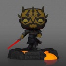 Deluxe Exclusive Star Wars Sith Darth Savage (Glow in dark) Pop! Vinyl figure 521 thumbnail