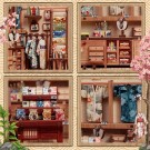 Miniature House Model Kit Sakura O Kimono Shop  thumbnail