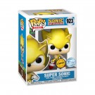 Funko Pop Exlusive Super Sonic Vinyl figure 923 - Mulighet for chase thumbnail