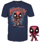 Deadpool Holiday Pop! Vinyl and Adult Pop! T-skjorte thumbnail