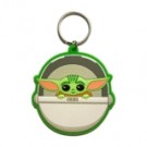 Star Wars The Mandalorian Baby Yoda Pod nøkkelring thumbnail