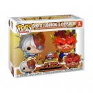 My Hero Academia Shoto Todoroki and Endeavor Exclusive POP! 2 pack thumbnail