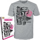 Star Wars: The Mandalorian Adult Grey Boxed Pop! T-Shirt thumbnail