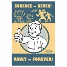 Fallout Surface - Never! Vault - Forever! Tin-skilt Replica thumbnail
