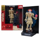 It: Welcome to Derry Movie Maniacs PVC Statue Pennywise (Flashback) (Gold Label) 16 cm thumbnail