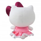 Sanrio Plush Figure Hello Kitty Red Velvet Dress M 17 cm thumbnail