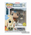 Funko! POP Vinyl Avatar Aang w. Momo GITD Vinyl Figure 534 - Exclusive thumbnail