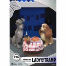 Disney 100 Lady and Tramp D-StageStatue thumbnail