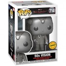 WandaVision 50's Vision Black & White Pop! Vinyl Figure 714 mulighet for Chase thumbnail