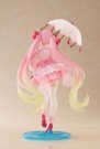 Hatsune Miku AMP PVC Statue Newley Written Sakura Miku Sakura Dress Ver. 21 cm thumbnail